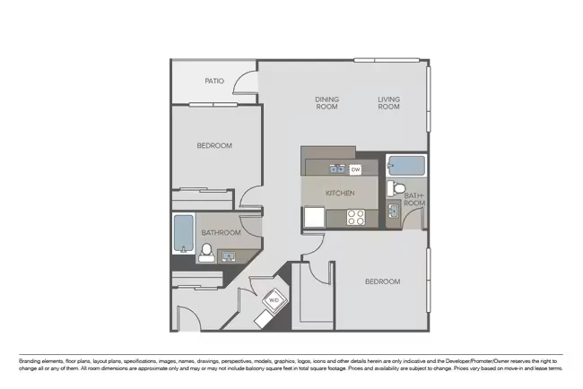 Unit B303 B303 floor plan